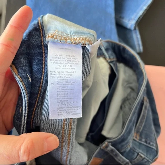 Madewell Curvy High Rise Skinny Crop Jeans Medium Wash Denim Women’s Size 32 - Picture 9 of 9